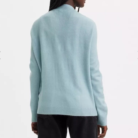 Levi’s Dad Cardigan Sweater Blue Size XS Soft Cozy Stretch - Picture 2 of 11